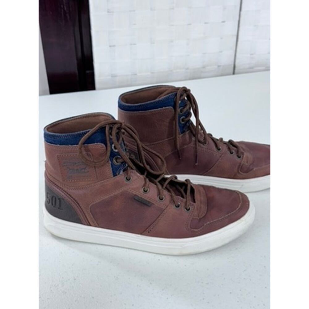 "Levis", Mens Hiking Boots, Size 8, SEE‎ PICS ,FINAL SALE!, Small Flaws,Rustic